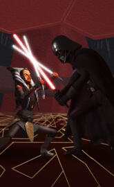 Ahsoka vs Vader