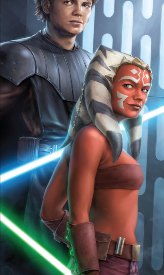 Anakin and Ahsoka