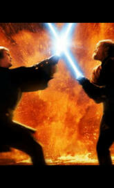 Anakin vs Obi Wan