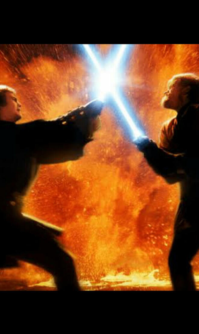 Anakin vs Obi Wan