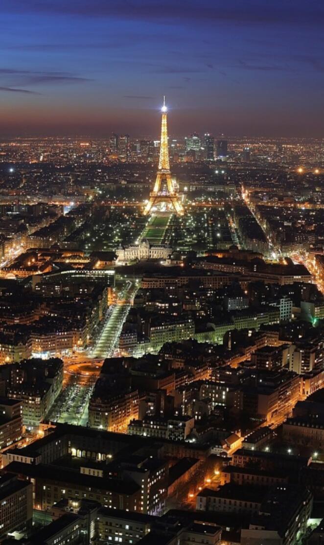 Paris at night