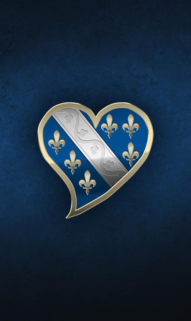 Bosnian Heart Blue