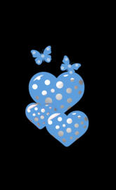 BlueHeart Butterfly2