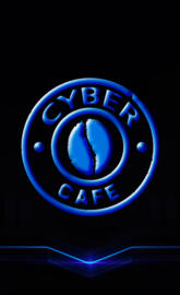 Blue Cyber Cafe