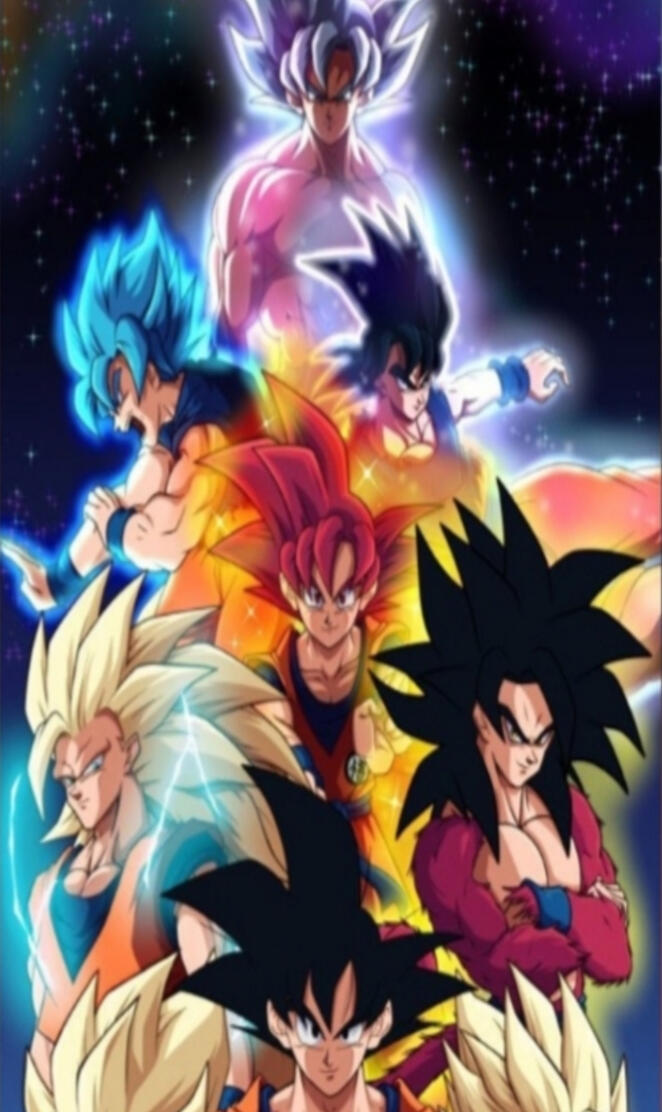 Goku transformations