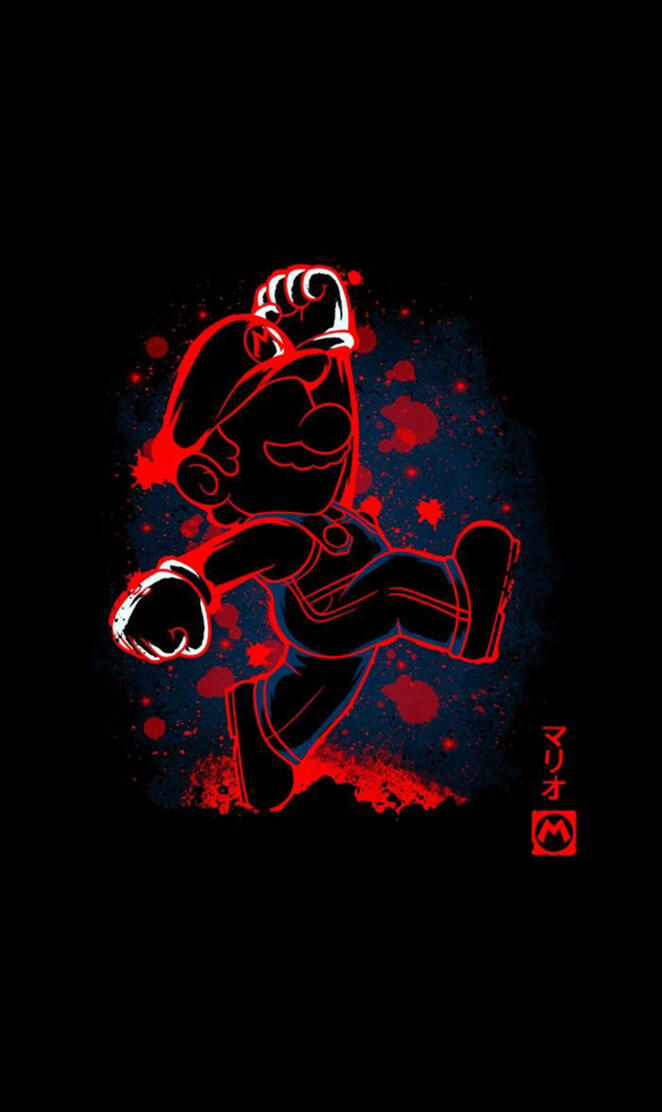 AMOLED Mario