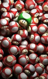 Mario - Mushrooms