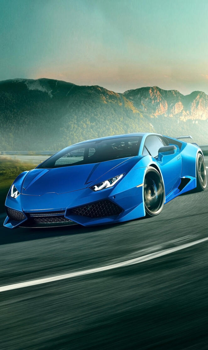 Huracan blue