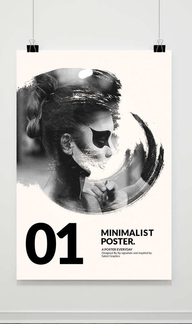 Minimalist poster