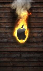 Burning Apple