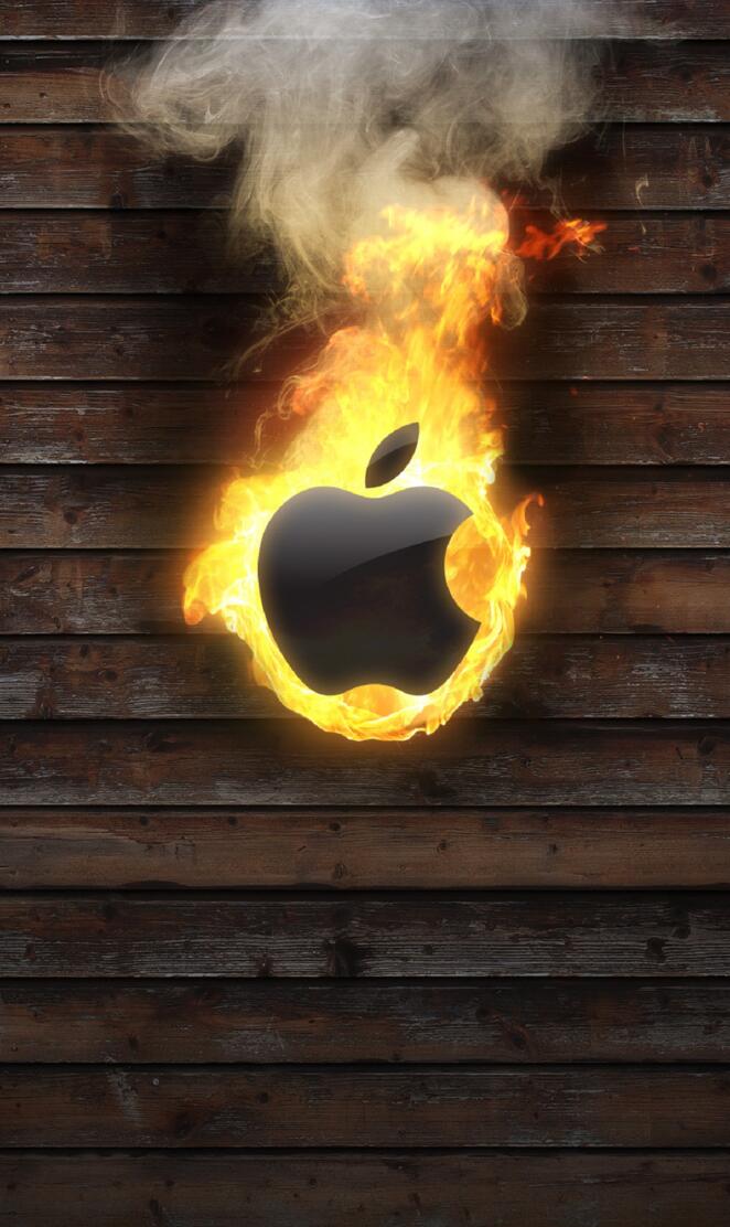 Burning Apple