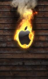 Burning Apple