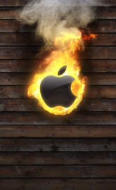 Burning Apple
