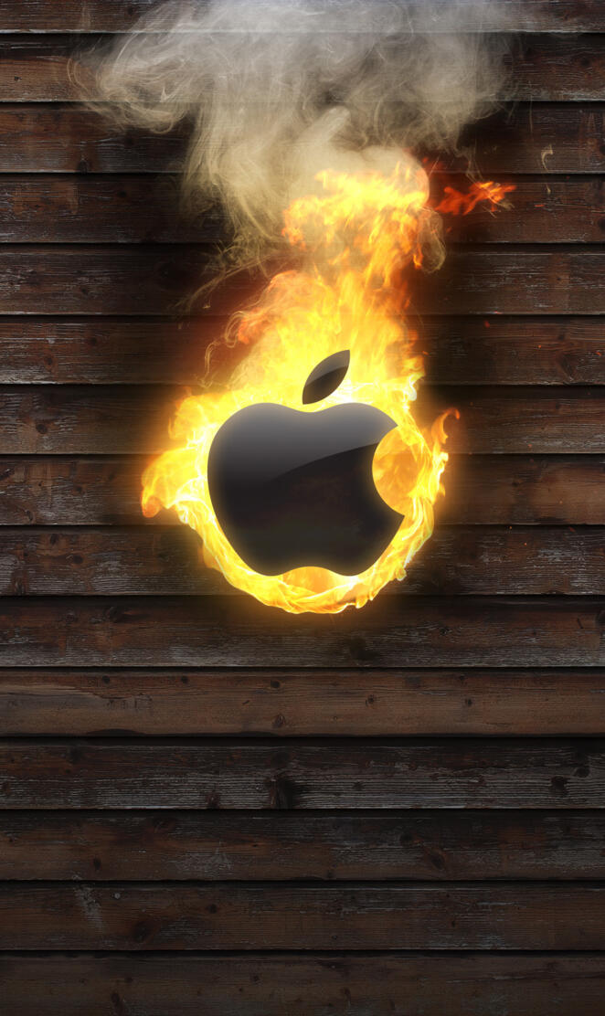 Burning Apple