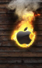 Burning Apple