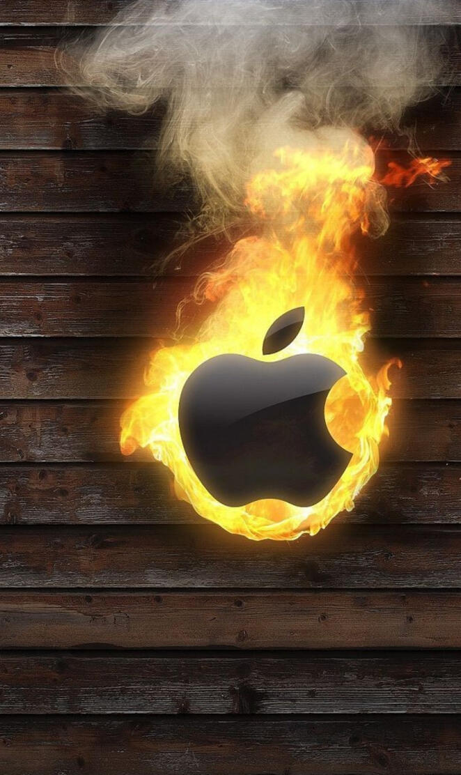 Burning Apple