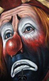 sad clown