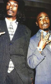 Snoop dog with 2pac