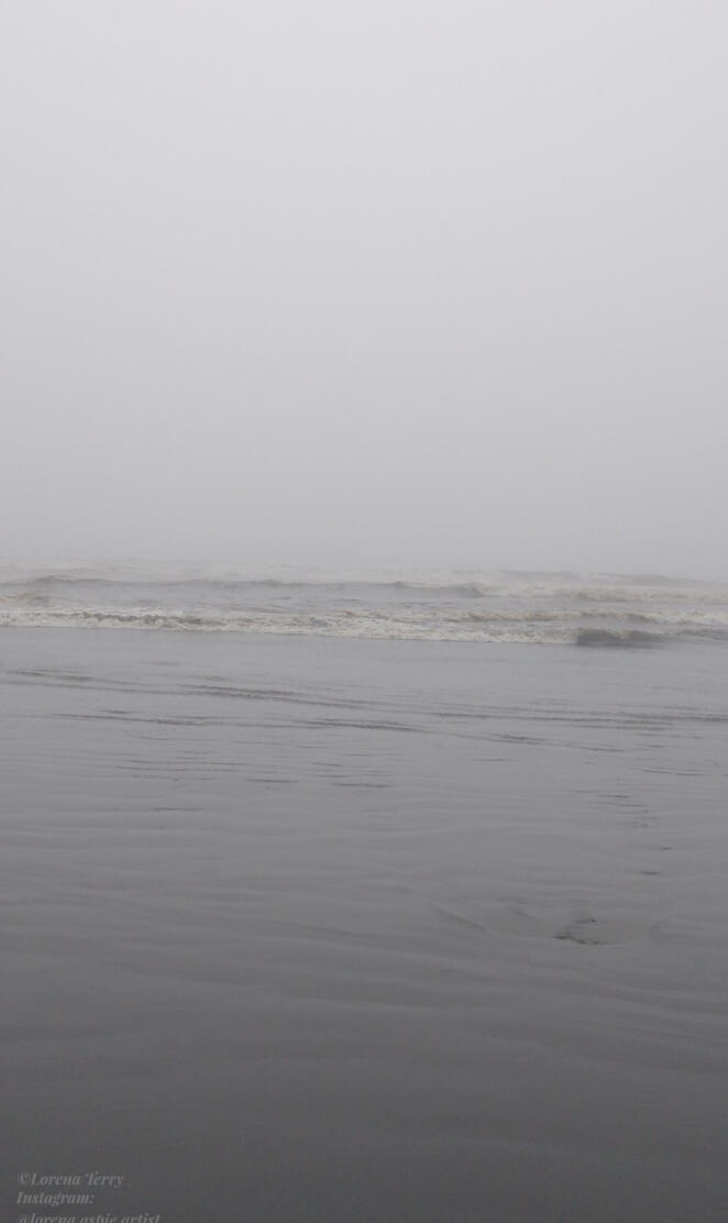 Dreamy foggy Ocean