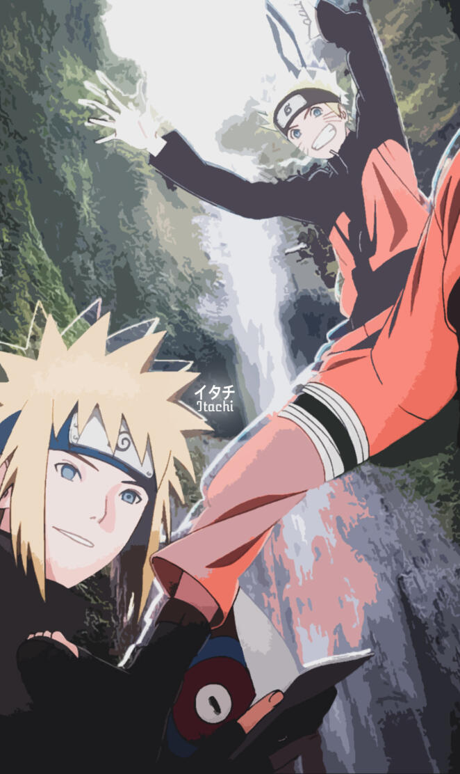 Naruto And Minato 