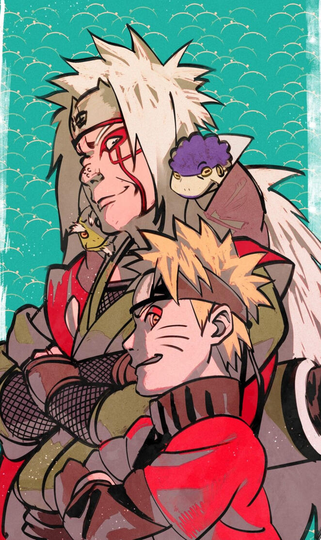 Naruto &Jiraiya sennin