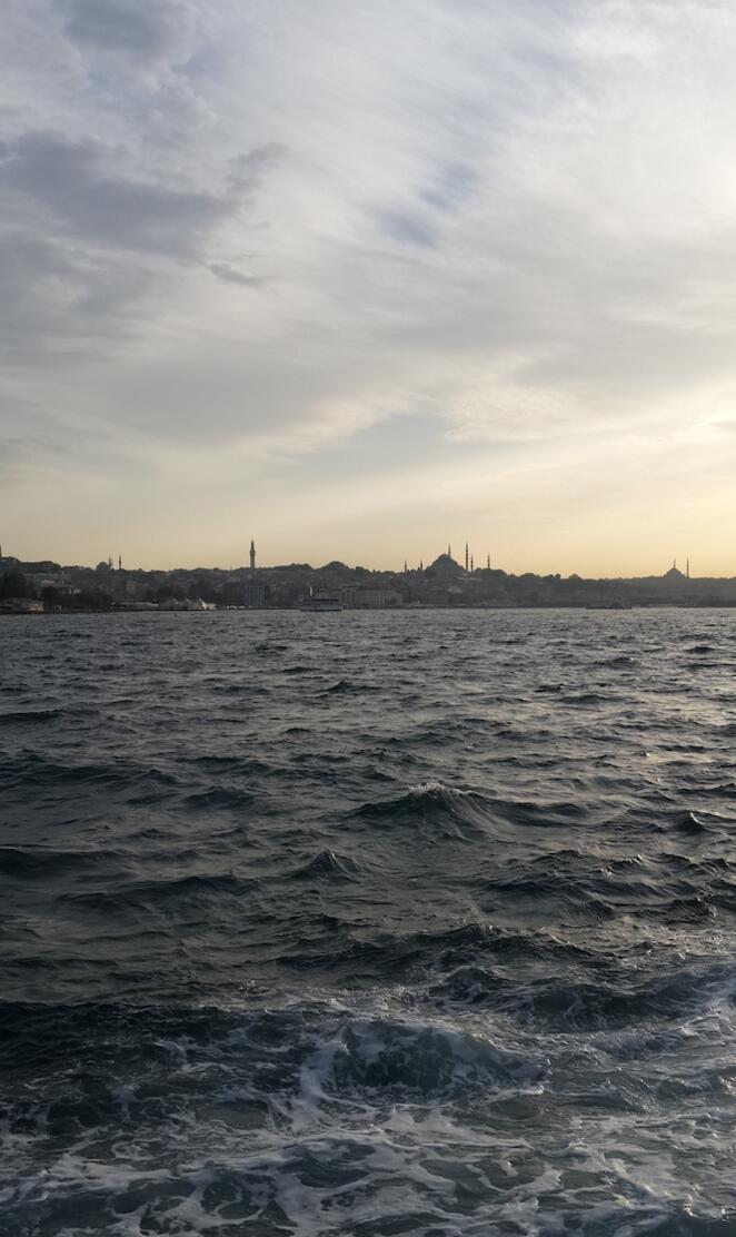 Istanbul at sunset
