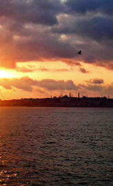 Sunset in Istanbul