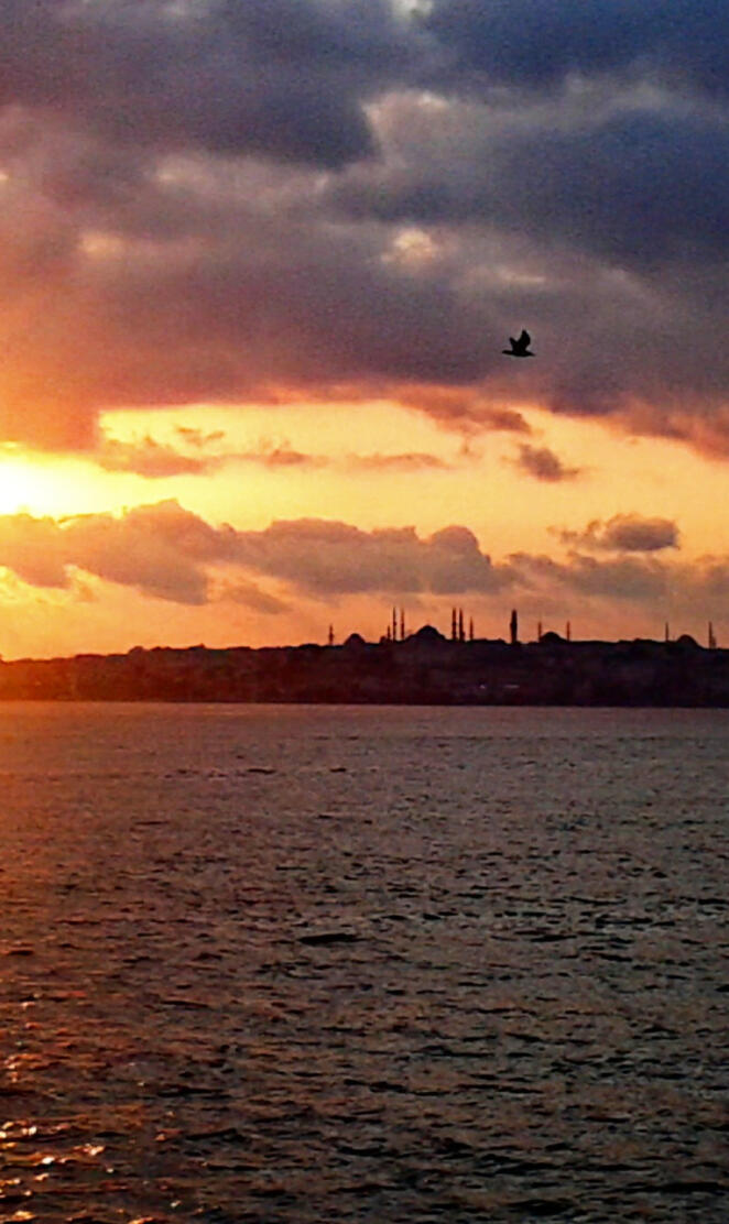 Sunset in Istanbul