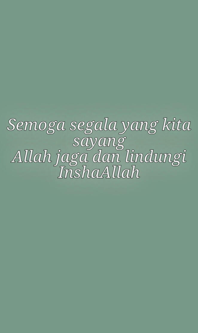 Allah sayang