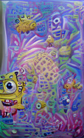 SpongeBob ai art