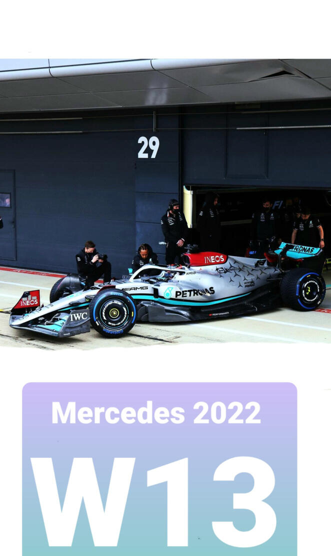 Mercedes F1 2022 W13
