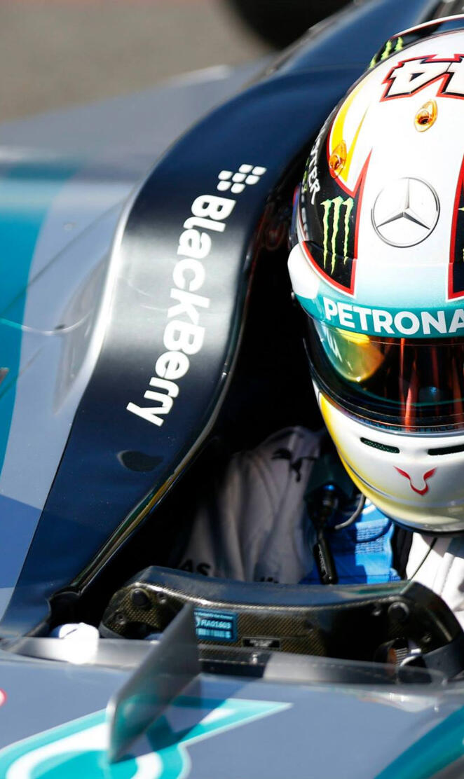 Hamilton 2015 Helmet