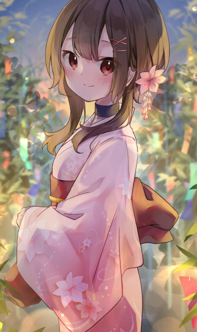 Megumin in a yukata