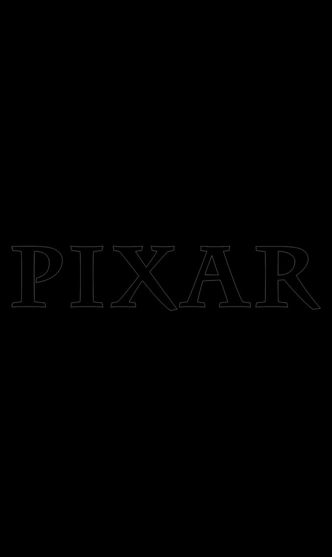 Pixar Logo Black