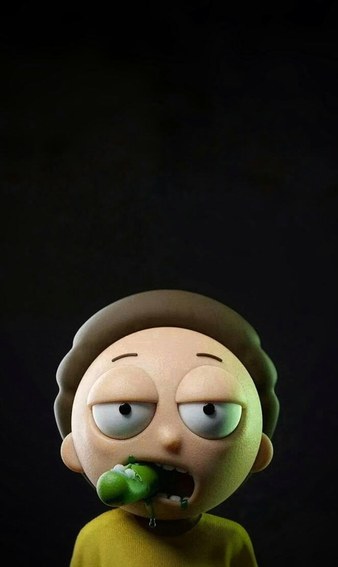 Rick and morty black