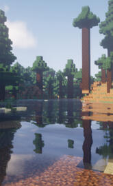 Minecraft river side