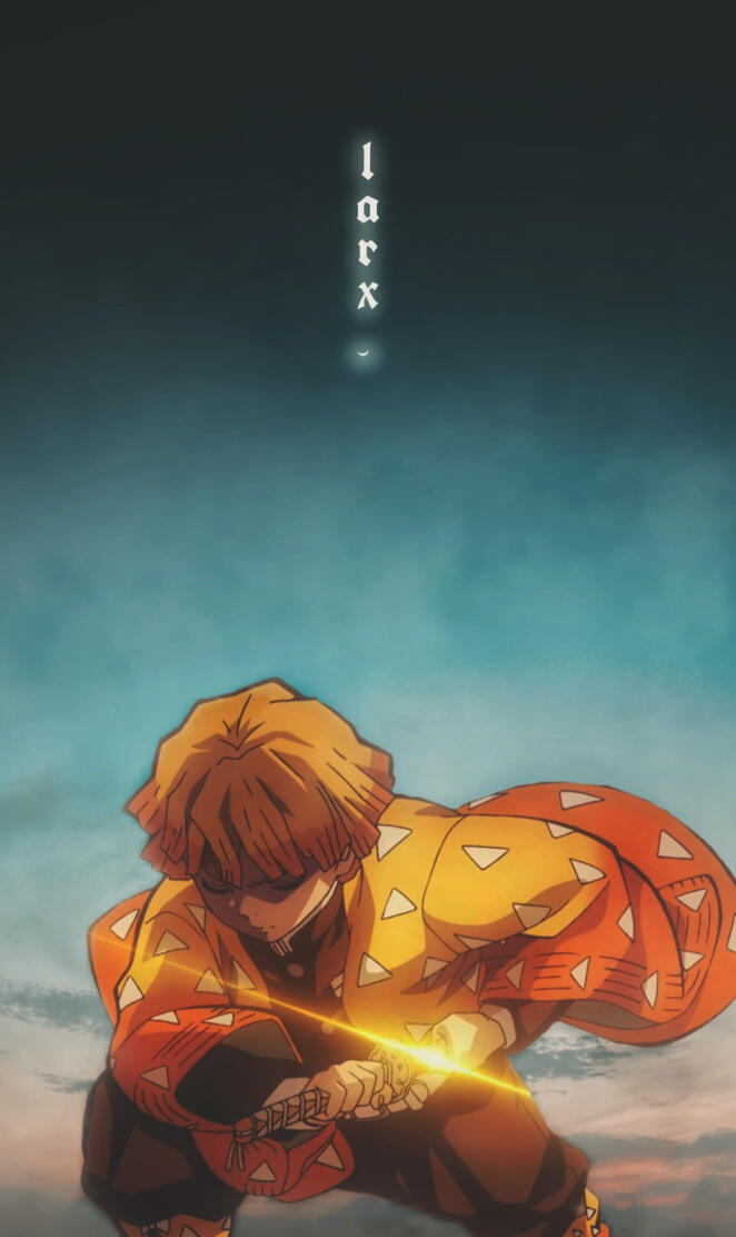 Zenitsu 4k wallpaper