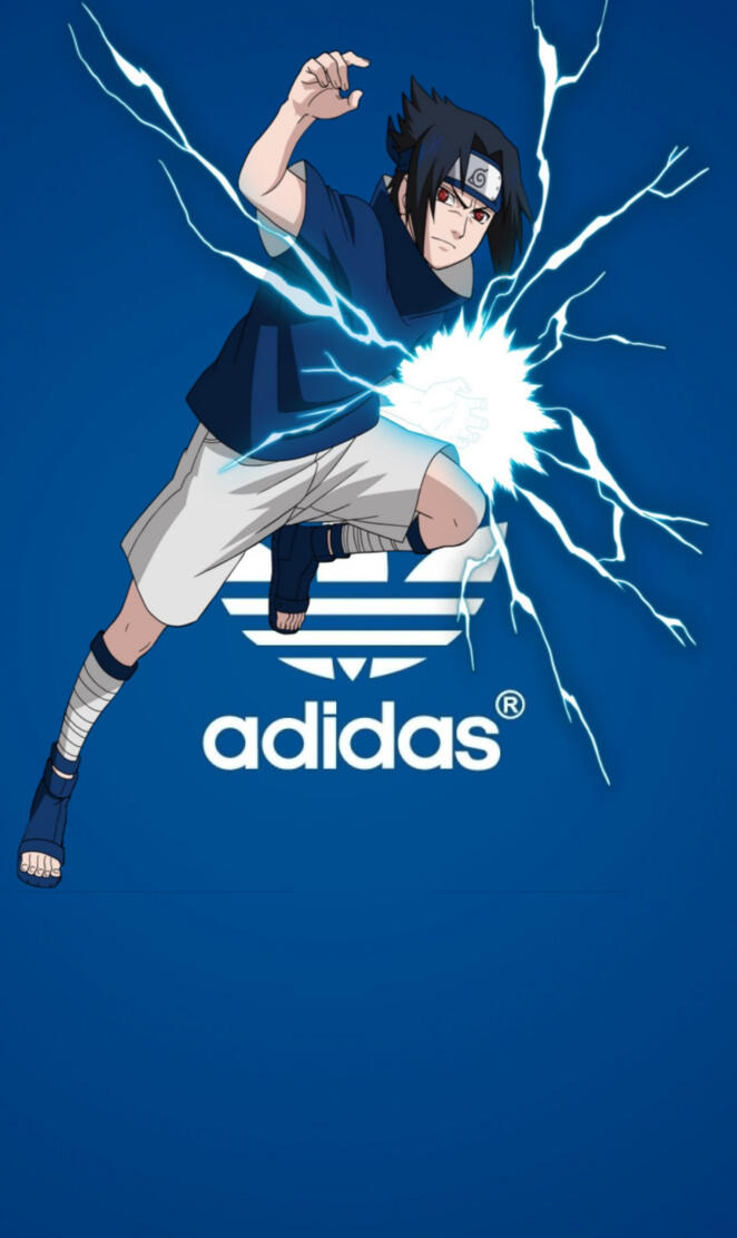 Sasuke Adidas 4k wp