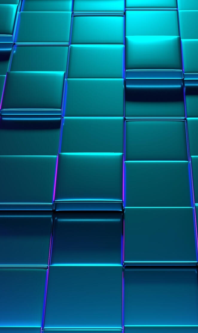 3D Cube Background 4K