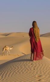Desert woman