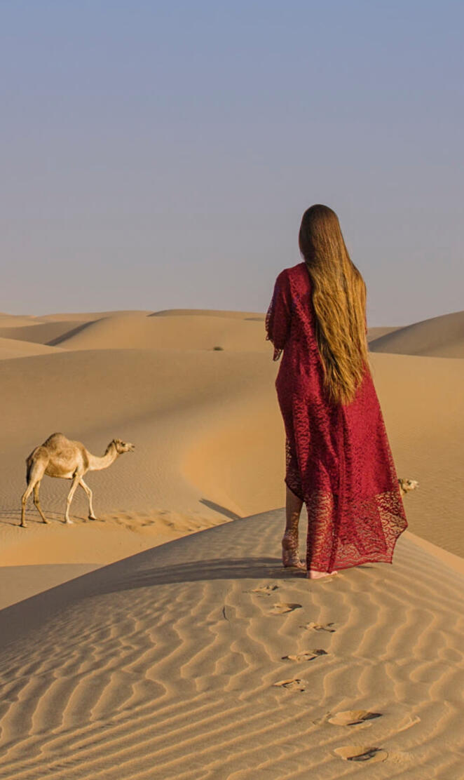 Desert woman