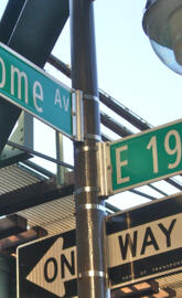 Bronx Street Signs