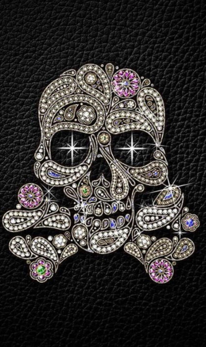 Diamond skull