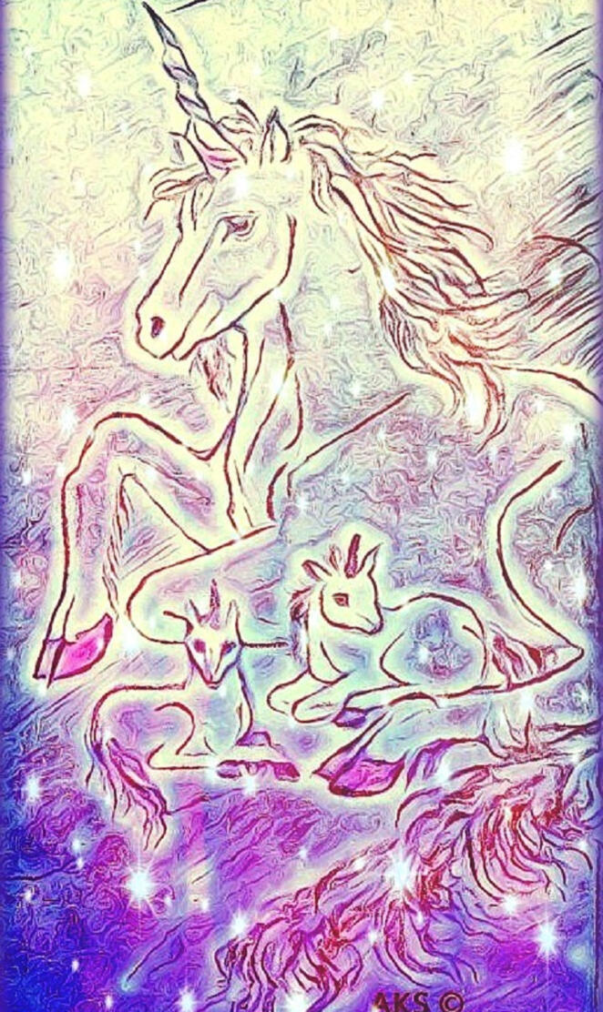 Unicorn Babies art