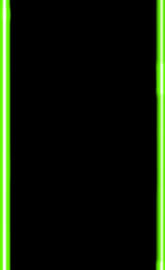 Contorno verde neón