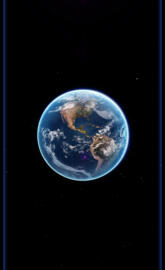 Amoled earth space