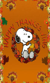 turkey day snoopy