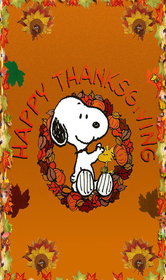 turkey day snoopy