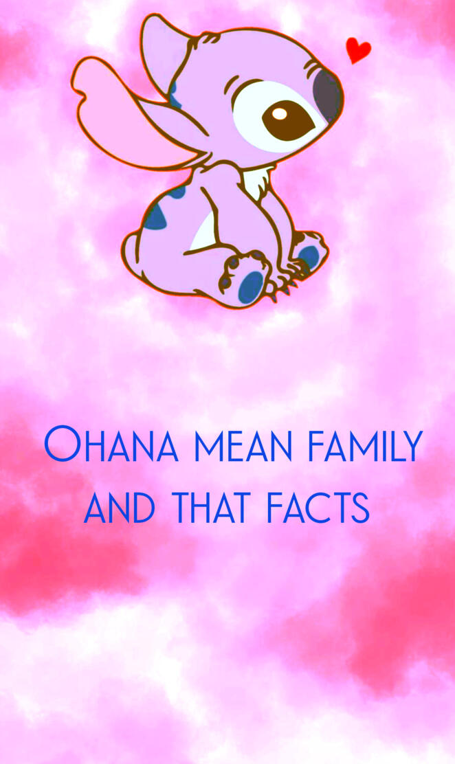Ohana mean family 