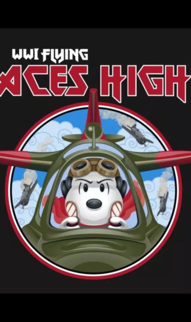 Snoopy flying ace